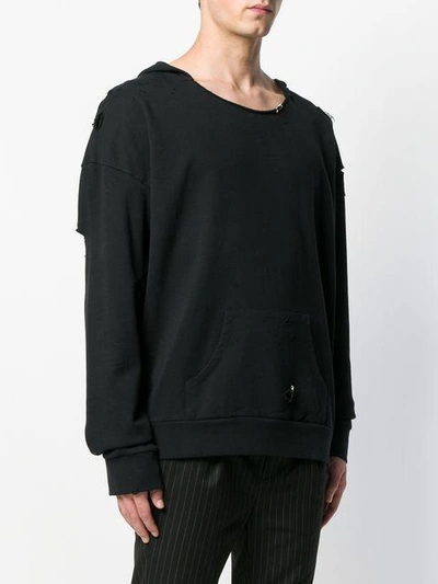 Shop Garcons Infideles Oversized Jumper In Black