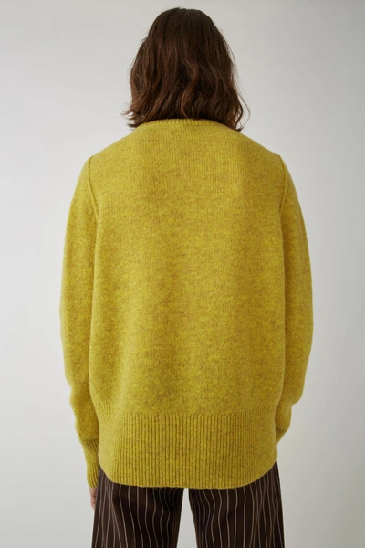 Shop Acne Studios Classic Sweater Yellow