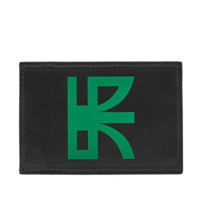 Shop Raf Simons Atari Card Holder In Black