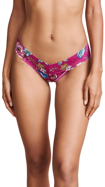 Empress Floral Low Rise Thong