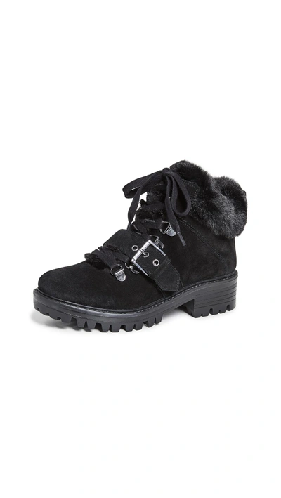Shop Kendall + Kylie Edison Combat Boots In Black