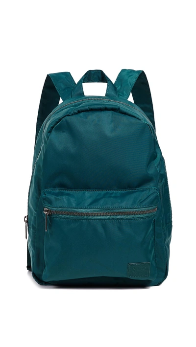 Shop Herschel Supply Co Flight Satin Grove X Small Backpack In Deep Teal
