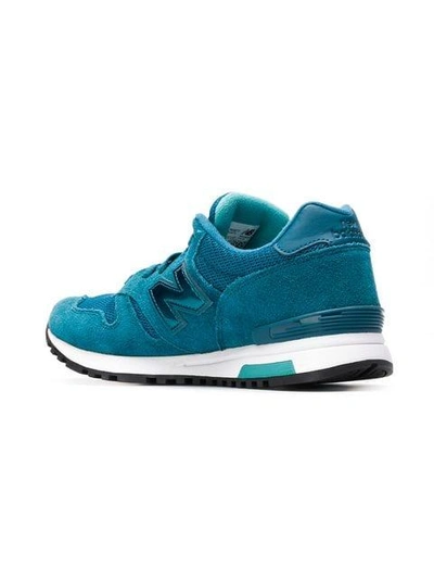 Shop New Balance 565 Sneakers In Blue