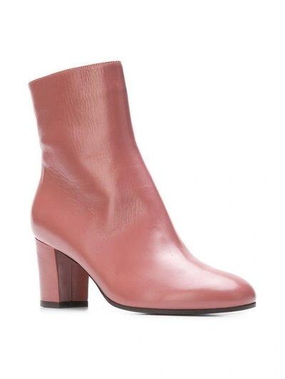 Shop L'autre Chose Classic Ankle Boots - Pink
