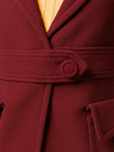 Shop L'autre Chose Front Button Blazer - Red