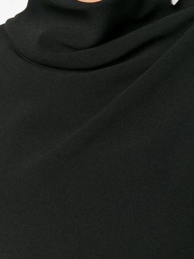 Shop Alberto Biani Turtleneck Sweatshirt - Black