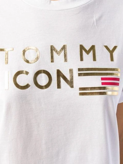 Shop Tommy Hilfiger Icons Print T-shirt - White