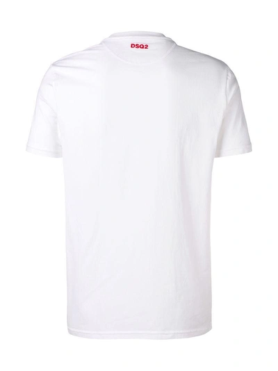 Shop Dsquared2 Plain T-shirt - White