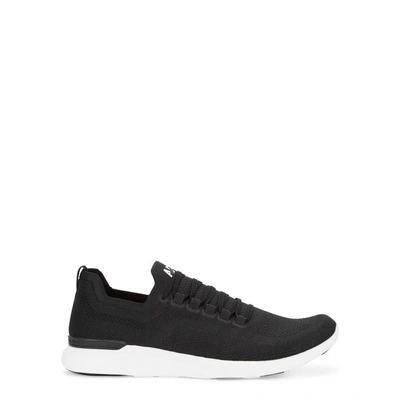 Shop Apl Athletic Propulsion Labs Techloom Breeze Black Trainers In Black And White
