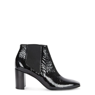 Shop Rag & Bone Aslen Patent Leather Chelsea Boots In Black