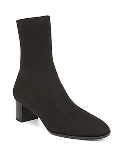 Shop Via Spiga Women's Verena Stretch Knit Sock Booties In Black