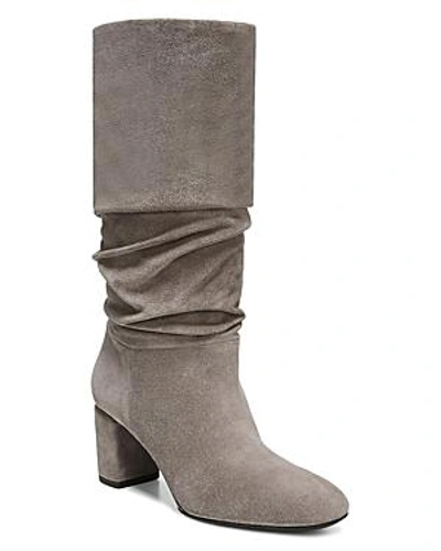 Shop Via Spiga Women's Naren Suede Tall Slouch Boots In Clay