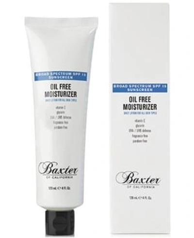 Shop Baxter Of California Oil Free Moisturizer Spf 15, 4-oz.