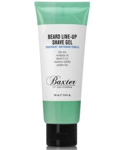 Shop Baxter Of California Beard Line-up Shave Gel, 3.4 Fl. Oz.