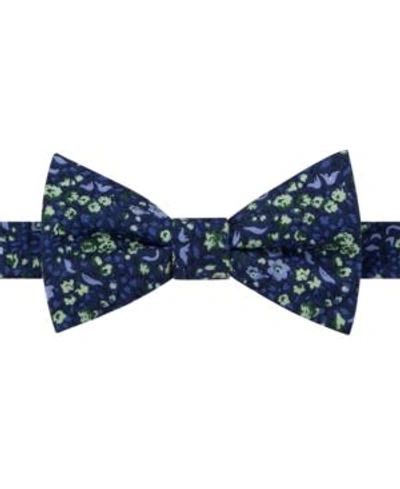 Shop Tommy Hilfiger Men's Botanical Pre-tied Bow Tie In Purple