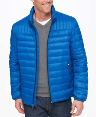 Tommy Hilfiger Men's Down Quilted Packable Puffer Jacket In New Royal |  ModeSens