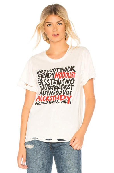 Shop Daydreamer No Doubt Rock Steady Rebel Tee In Vintage White