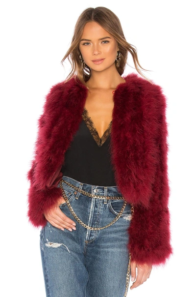 Rebecca minkoff feather jacket hotsell