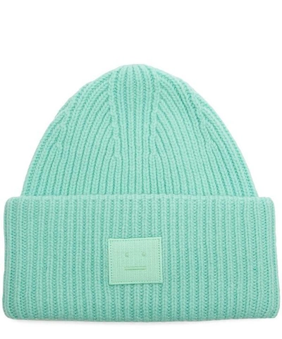Shop Acne Studios Pansy N Face Hat In Green