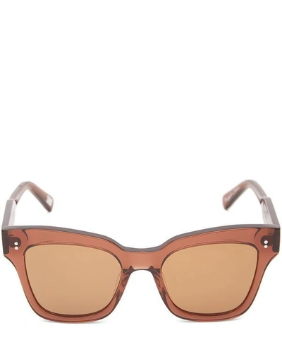Shop Chimi 005 Coco Square-frame Acetate Sunglasses In Black