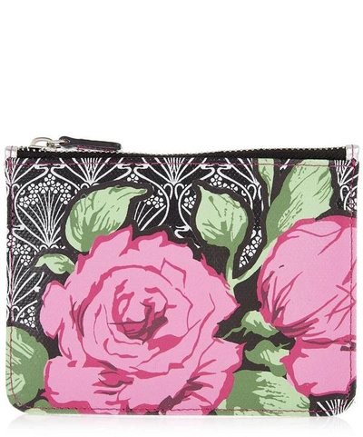 Shop Liberty London Richard Quinn Carline Iphis Coin Pouch In Pink