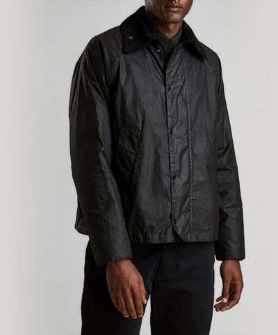 Aanzetten Voorstel Nadeel Barbour X Engineered Garments Graham High Neck Wax Jacket In Black |  ModeSens