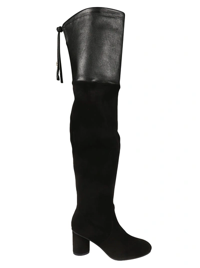 Shop Stuart Weitzman Helena Over-the-knee Boots In Black