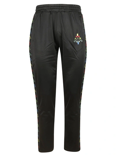 Shop Marcelo Burlon County Of Milan Kappa Track Pants In Black