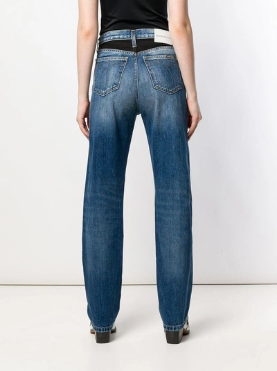 Shop Ck Jeans Calvin Klein Jeans Patchwork Jeans - Blue