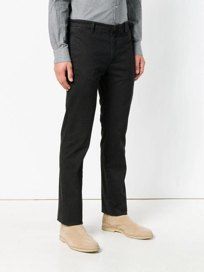Shop Massimo Alba Slim-fitted Jeans - Black