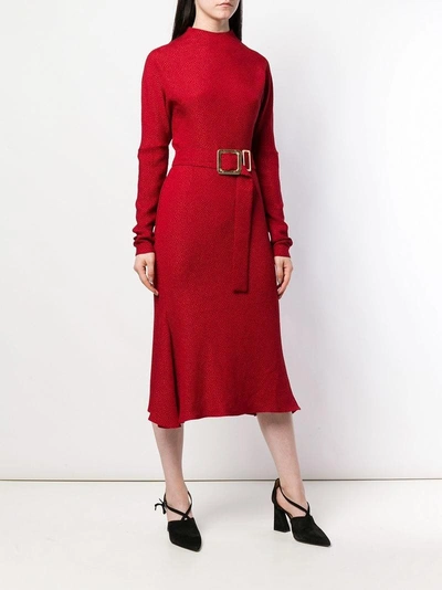 Shop Edeline Lee Powolny Dress - Red