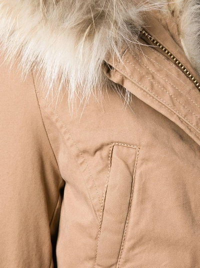 Shop Alessandra Chamonix Fur In Neutrals