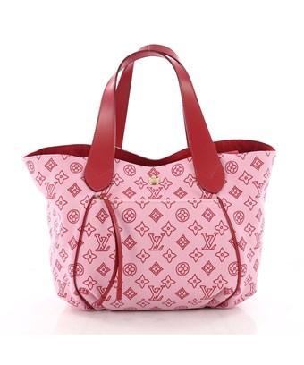 Louis Vuitton Pre-owned: Cabas Ipanema Canvas Pm In Pink | ModeSens
