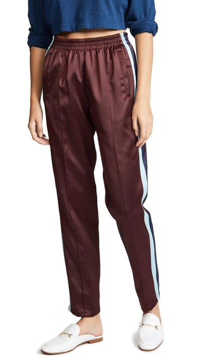Shop Opening Ceremony Reversible Track Pants In Prune