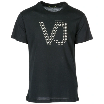 Shop Versace Jeans Logo T In Black
