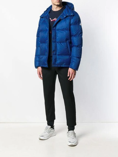 Shop Pyrenex Puffer Jacket - Blue