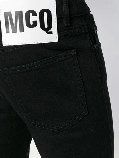 Shop Mcq By Alexander Mcqueen Skinny Jeans In Black