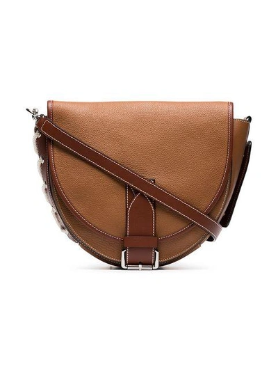 Shop Jw Anderson Tan Bike Bag In Brown