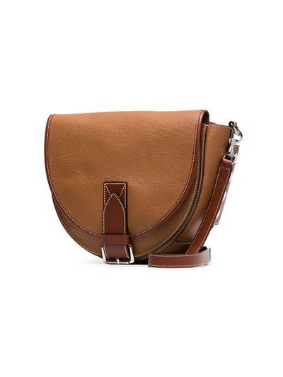 Shop Jw Anderson Tan Bike Bag In Brown