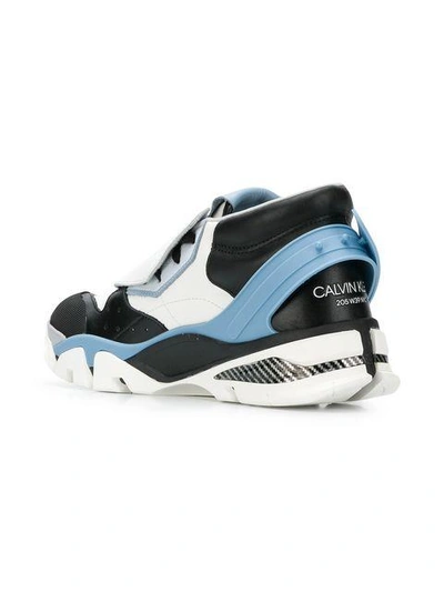 Shop Calvin Klein 205w39nyc Cander 7 Sneakers In Bianco Multi