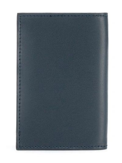 Shop Vivienne Westwood Classic Foldover Wallet In Blue