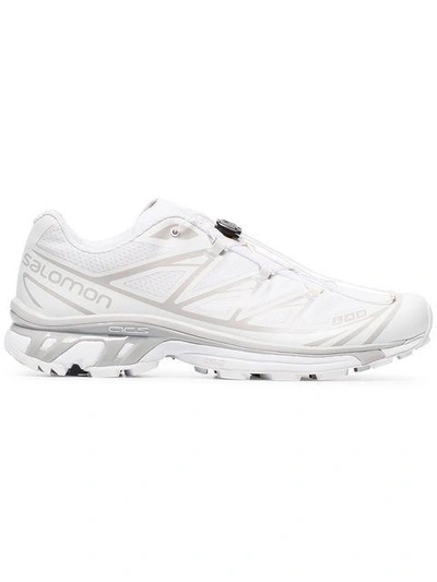 Shop Salomon S/lab Xt-6 Adv Sneakers - White