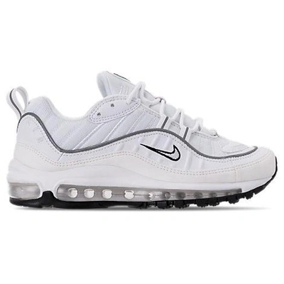Shop Nike Women's Air Max 98 Casual Shoes, White