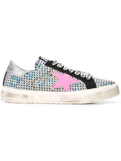 Shop Golden Goose Deluxe Brand May Sneakers - Multicolour