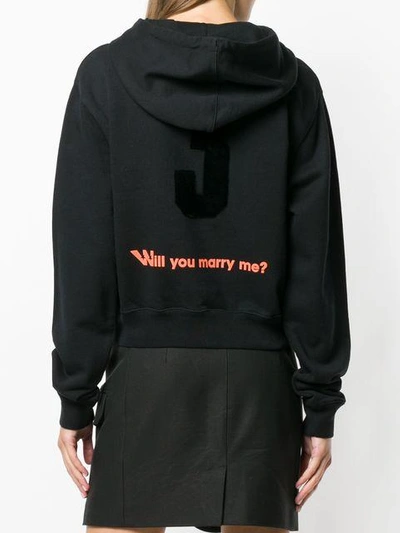 Shop Off-white Modern Obstacles Hoodie - Black
