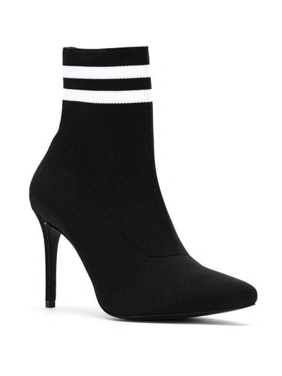Shop Schutz Stiletto Sock Boot In Black