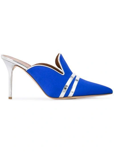 Shop Malone Souliers Hayley Mules In Blue