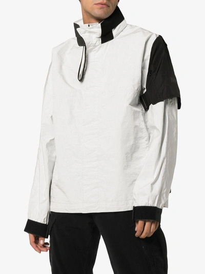 Shop Nemen Guard Nylon Jacket - Grey