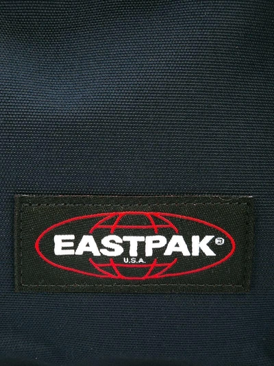 Shop Eastpak Logo Patch Backpack - Blue