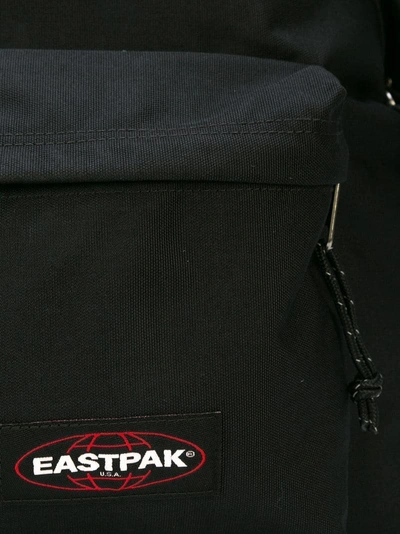 Shop Eastpak Logo Patch Backpack In Black